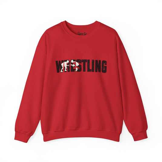 Wrestling Adult Unisex Crewneck Sweatshirt