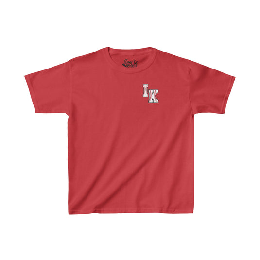 Iron Knights Youth Unisex T-Shirt w/Flag Design & Name and Number on Back