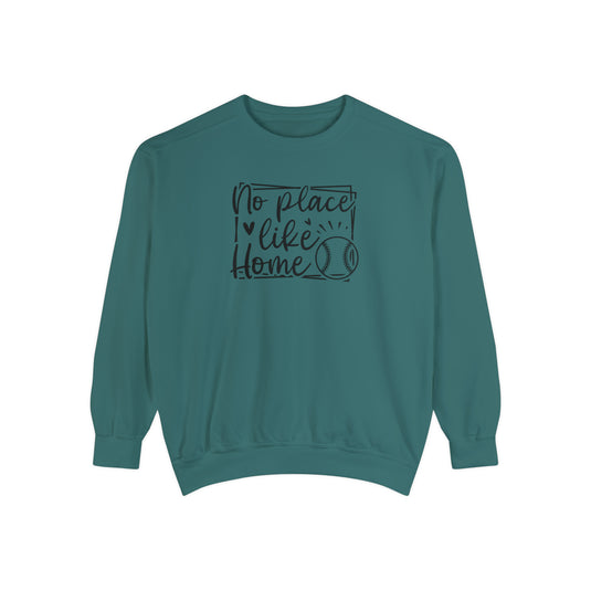 No Place Like Home Baseball Adult Unisex Premium Crewneck Sweatshirt