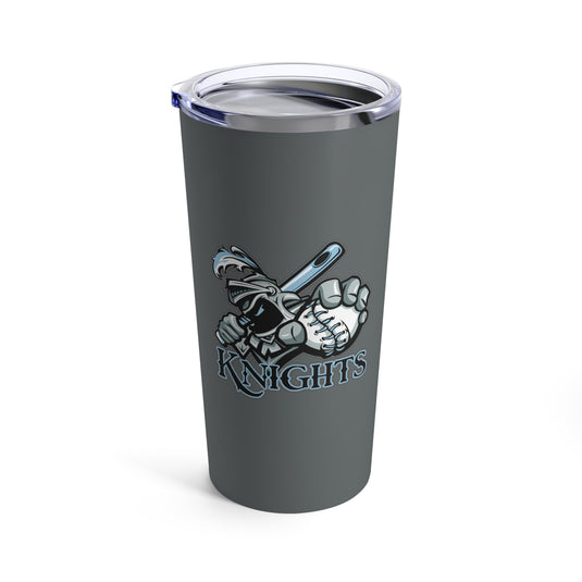 Knights Dark Grey Tumbler 20oz