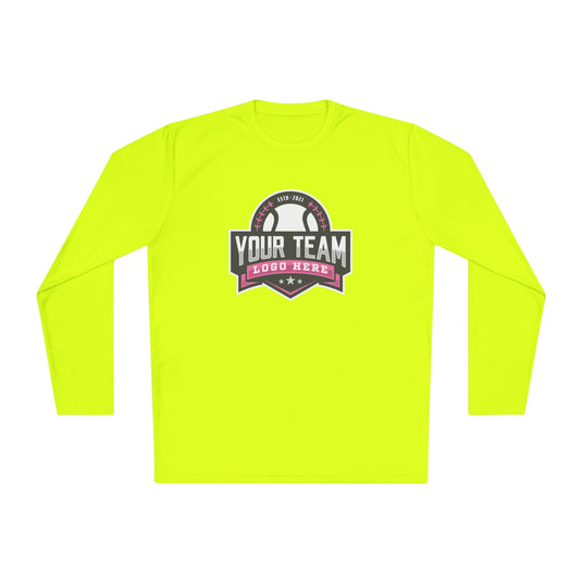 Unisex Adult Long Sleeve Competitor Moisture Wicking Shirt Color Options 1