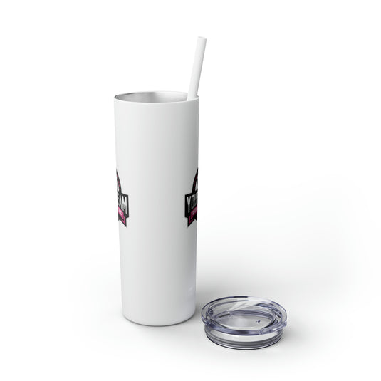 Skinny Tumbler with Straw 20oz