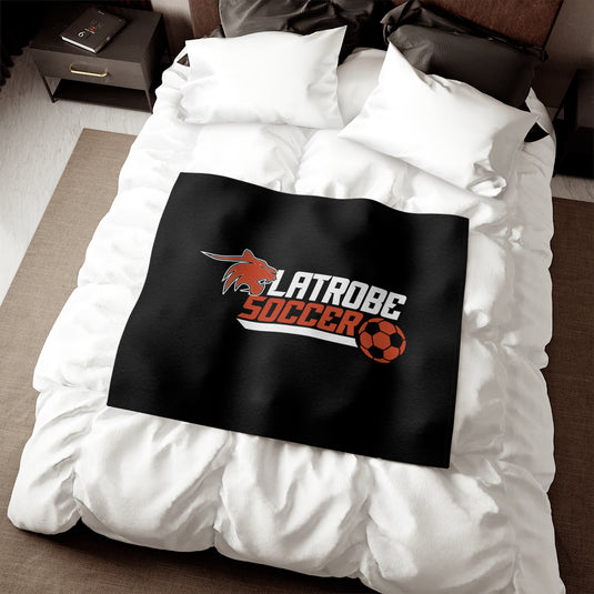 Greater Latrobe Girls Soccer Sweatshirt Blanket