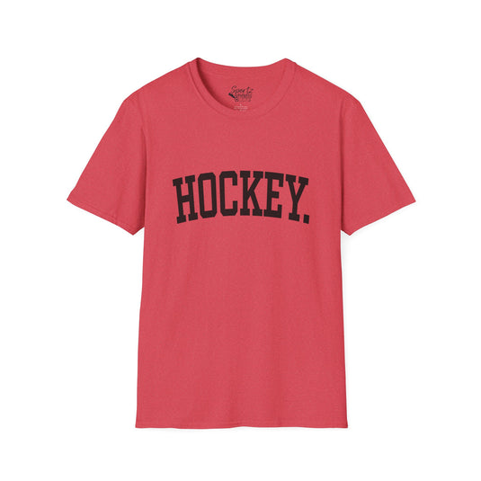 Tall Design Hockey Adult Unisex T-Shirt