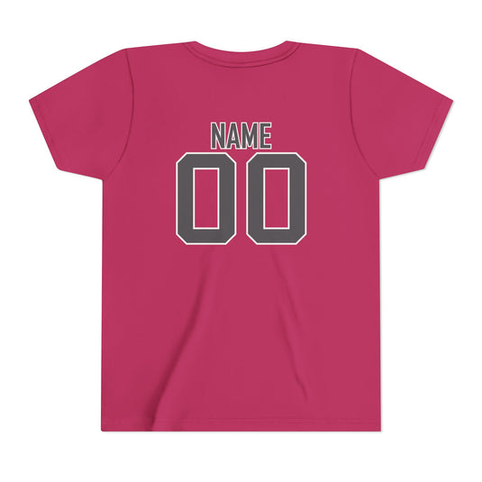 Edgewood Premier FC Unisex Youth T-Shirt - Breast Cancer Awareness