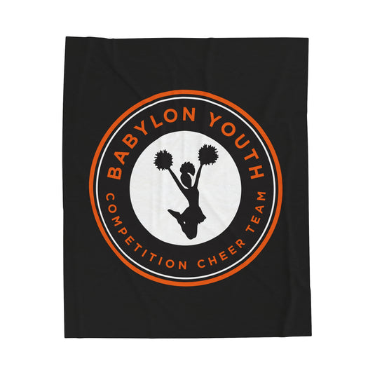 Babylon Youth Competition Cheerleading Velveteen Plush Blanket