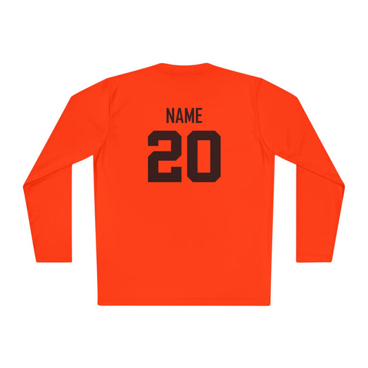 Unisex Adult Long Sleeve Competitor Moisture Wicking Shirt Color Options 1