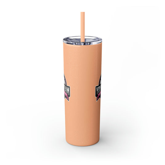 Skinny Tumbler with Straw 20oz