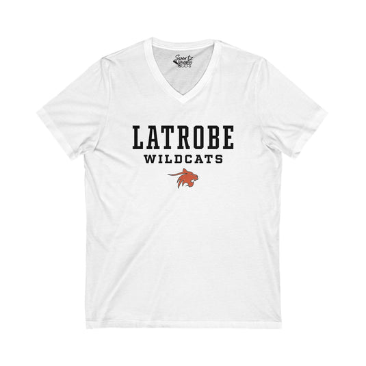 Greater Latrobe Girls Soccer Adult Women's V-Neck T-Shirt