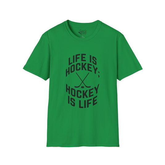 Life is Hockey Adult Unisex T-Shirt