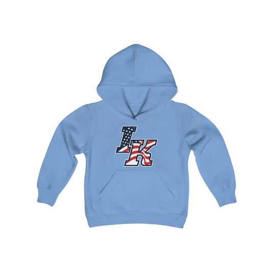 Iron Knights Youth Hooded Sweatshirt w/Flag Design