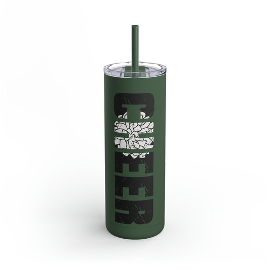 Cheer 20oz Skinny Matte Tumbler