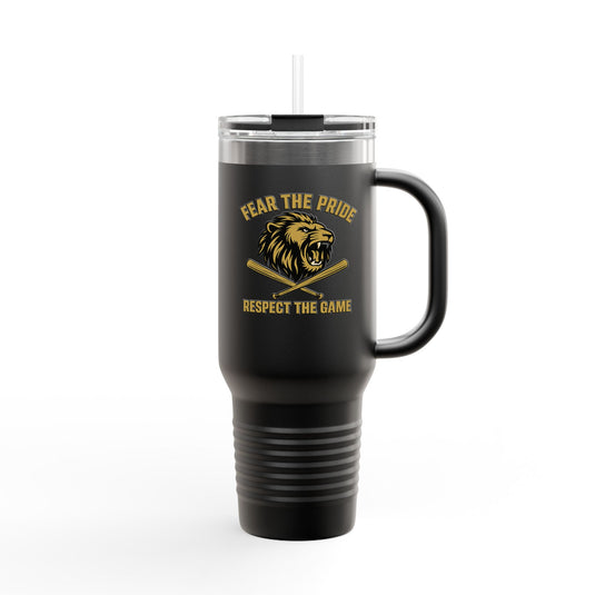 FEBA Lions Baseball Polar Camel Travel Mug 40oz