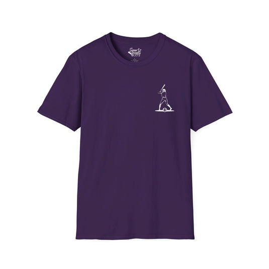 Raised in a Cage Softball Unisex Adult T-Shirt
