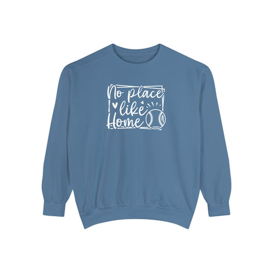 No Place Like Home Baseball Adult Unisex Premium Crewneck Sweatshirt