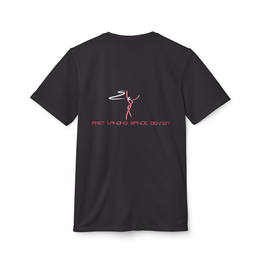 First Landing Dance Center Unisex Adult Adidas® Sport T-shirt