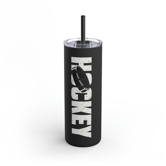 Hockey 20oz Skinny Matte Tumbler