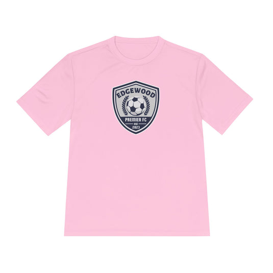 Edgewood Premier FC Unisex Adult Moisture Wicking T-Shirt - Breast Cancer Awareness