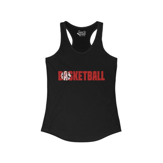 Basketball Adult Women's Racerback Tank
