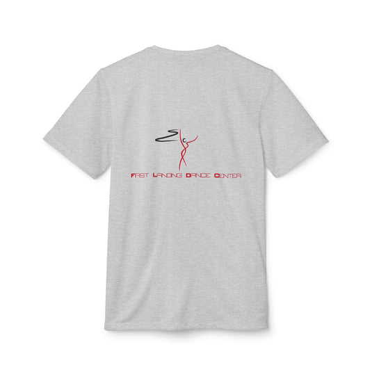 First Landing Dance Center Unisex Adult Adidas® Sport T-shirt