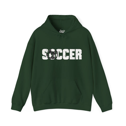 Soccer Adult Unisex Hooded Sweatshirt