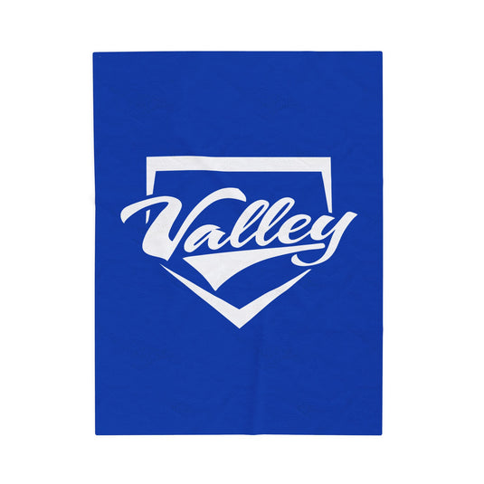 Valley Little League Velveteen Plush Blanket