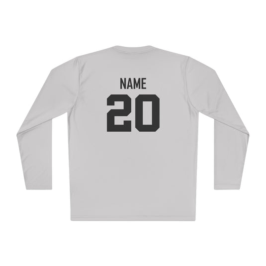 Unisex Adult Long Sleeve Competitor Moisture Wicking Shirt Color Options 1