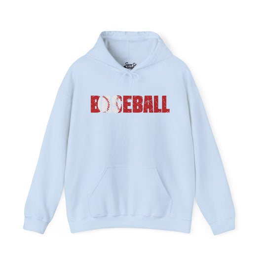 Baseball Adult Unisex Hooded Sweatshirt