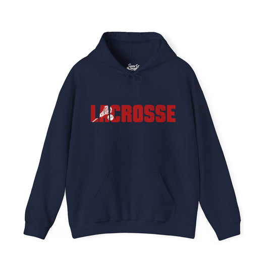 Lacrosse Adult Unisex Hooded Sweatshirt