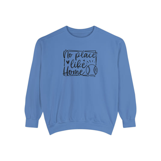 No Place Like Home Baseball Adult Unisex Premium Crewneck Sweatshirt