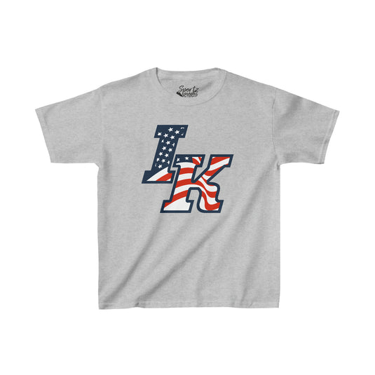 Iron Knights Youth Tshirt - w/Flag Logo Only