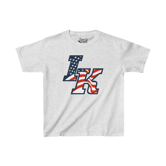 Iron Knights Youth Tshirt - w/Flag Logo Only