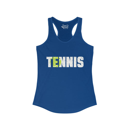 Tennis Adult Women's Racerback Tank