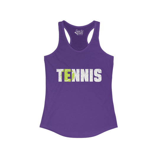 Tennis Adult Women's Racerback Tank