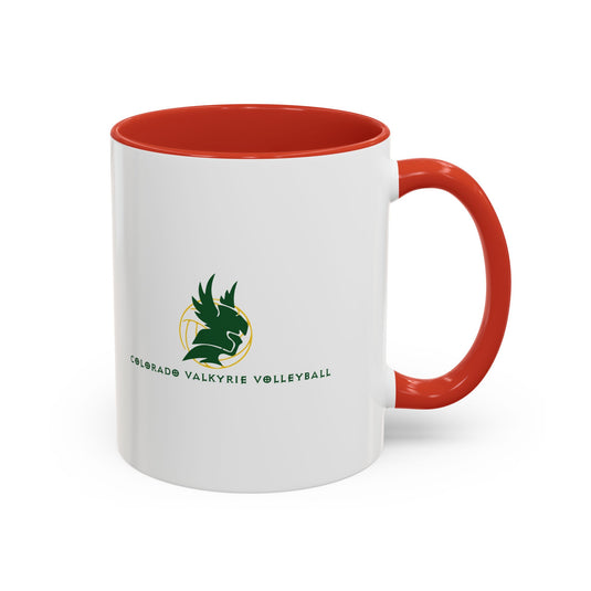 Colorado Valkyrie Volleyball Club Accent Coffee Mug
