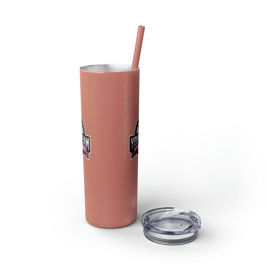 Skinny Tumbler with Straw 20oz