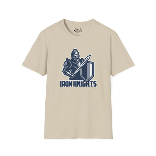 Iron Knights Adult Unisex T-Shirt - Knight Design