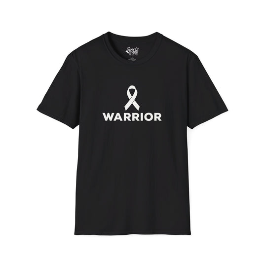 Cancer Ribbon Warrior Adult Unisex T-Shirt