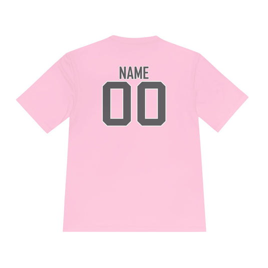 Edgewood Premier FC Unisex Adult Moisture Wicking T-Shirt - Breast Cancer Awareness