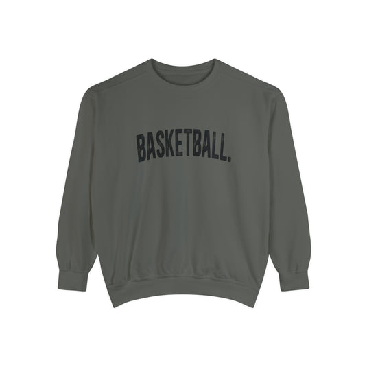 Rustic Design Basketball Adult Unisex Premium Crewneck Sweatshirt