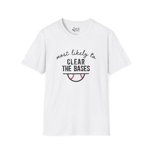 Most Likely To Baseball Adult Unisex T-Shirt