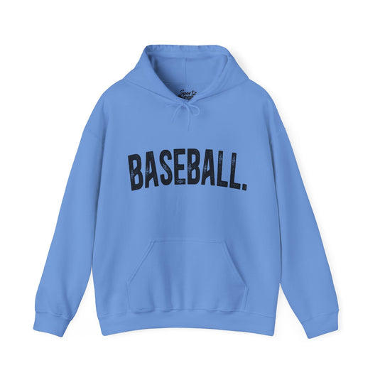 Rustic Design Baseball Adult Unisex Hooded Sweatshirt