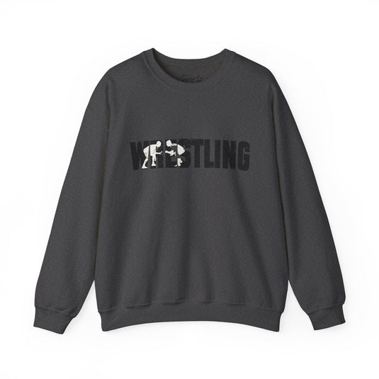 Wrestling Adult Unisex Crewneck Sweatshirt