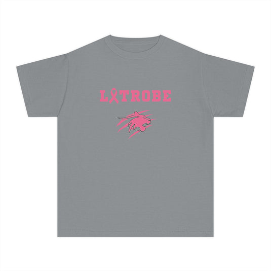 Latrobe Boys Soccer Unisex Youth Premium T-Shirt - Cancer Design