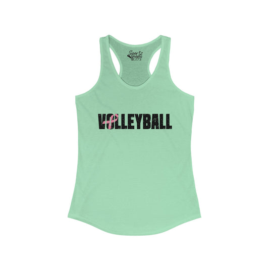 Cancer Ribbon Pick Your Sport Adult Women's Racerback Tank