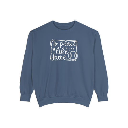 No Place Like Home Baseball Adult Unisex Premium Crewneck Sweatshirt