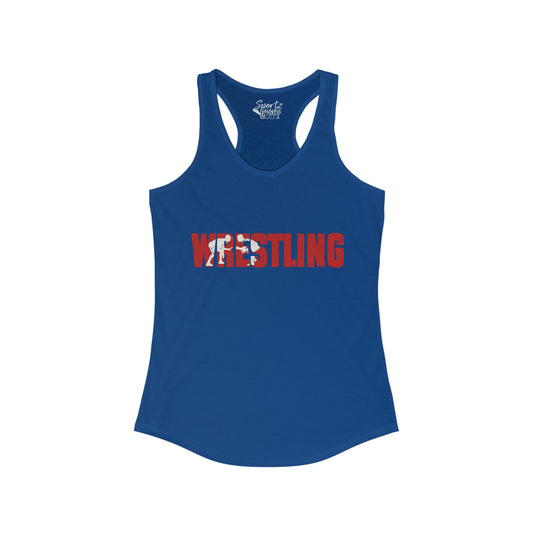 Wrestling Adult Women's Racerback Tank