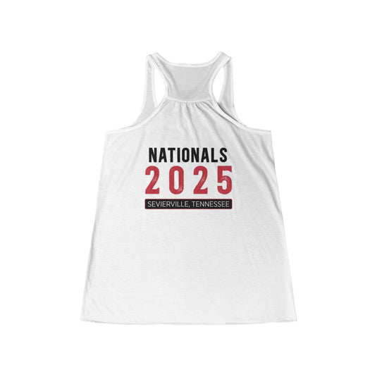 First Landing Dance Center Nationals Women's Flowy Racerback Tank