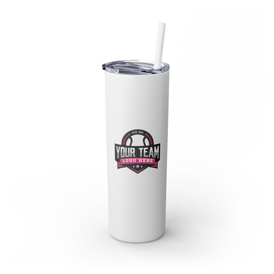 Skinny Tumbler with Straw 20oz