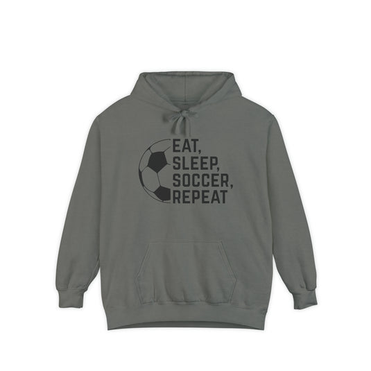 Eat Sleep Soccer Repeat Adult Unisex Premium Hooded Sweatshirt